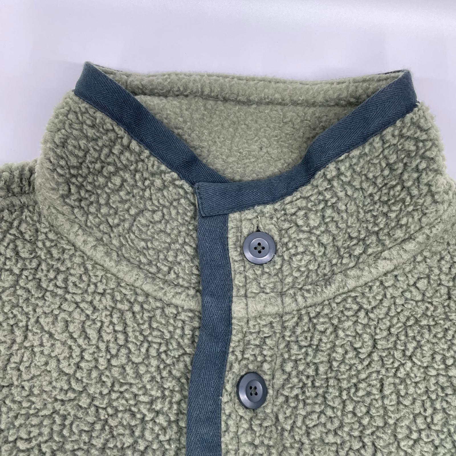 Patagonia パタゴニア 16年製 23040 モスグリーン シアーリングフリースプルオーバー トップス