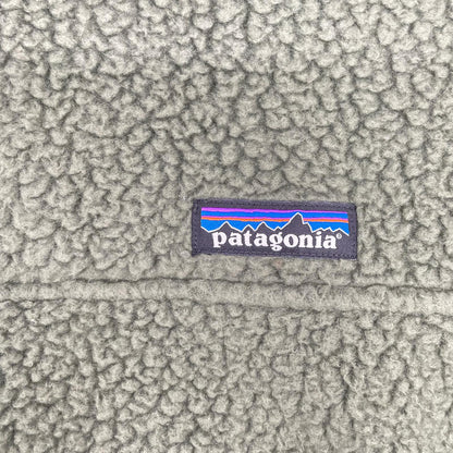 Patagonia パタゴニア 16年製 23040 モスグリーン シアーリングフリースプルオーバー トップス