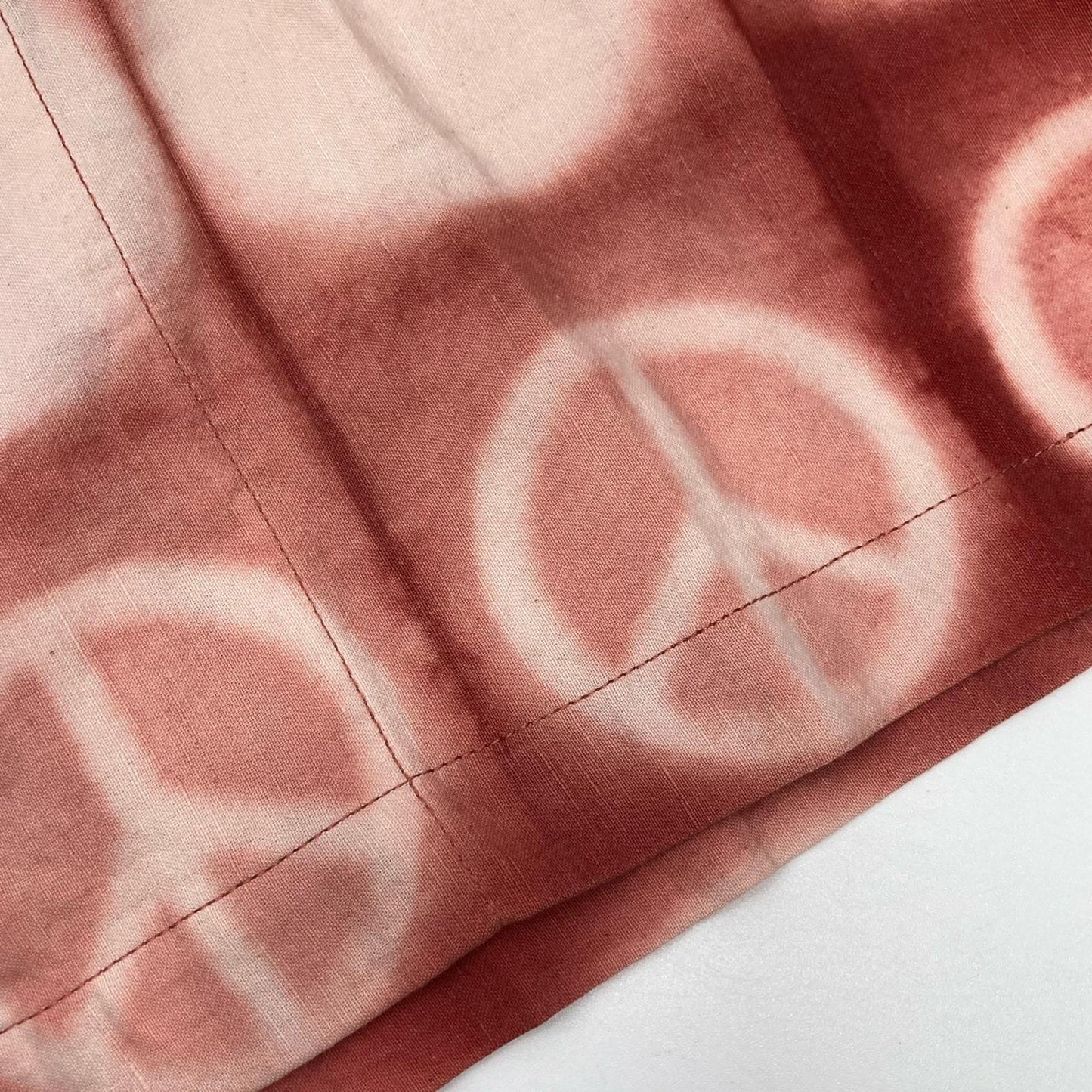 story mfg. ストーリーエムエフジー 26SS ピンク Greetings Shirt Pink Peace Clamp コットンリネンシャツ トップス