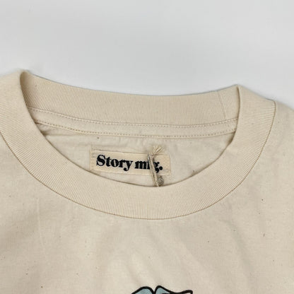 story mfg. ストーリーエムエフジー 26SS アイボリー GRATEFUL TEE LS/グレートフル L/STシャツ トップス