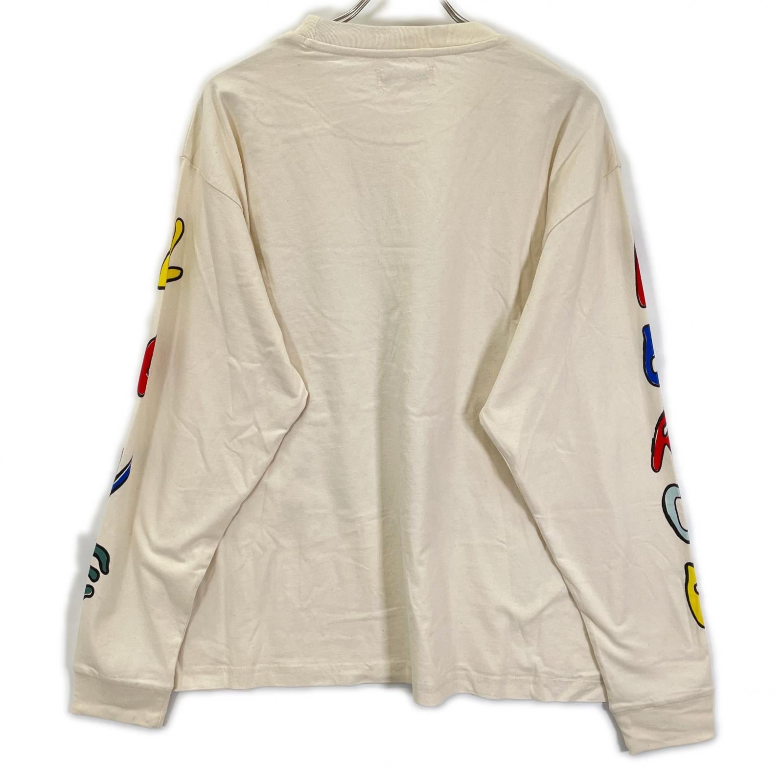 story mfg. ストーリーエムエフジー 26SS アイボリー GRATEFUL TEE LS/グレートフル L/STシャツ トップス