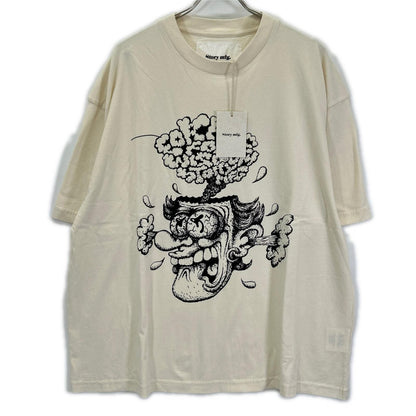 story mfg. ストーリーエムエフジー 25AW アイボリー Forage Brain クルーネック S/Sカットソー トップス