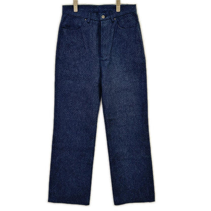 kiivu キフ DENIM STRAIGHT TROUSER - 12.5oz Rainbow Denim +Needles Punch ボトムス