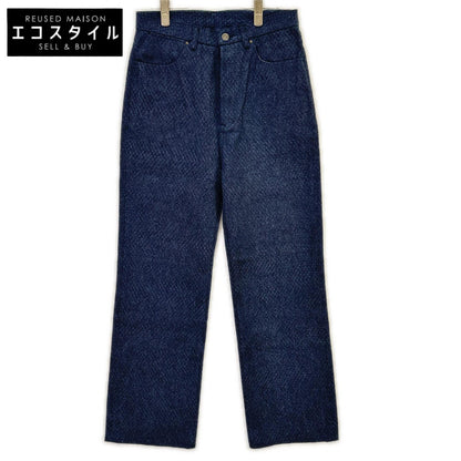 kiivu キフ DENIM STRAIGHT TROUSER - 12.5oz Rainbow Denim +Needles Punch ボトムス