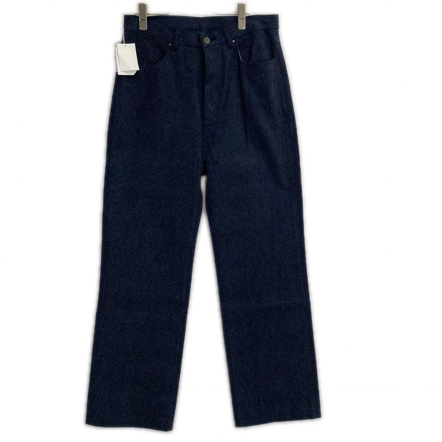 kiivu キフ DENIM STRAIGHT TROUSER - 12.5oz Rainbow Denim +Needles Punch ボトムス
