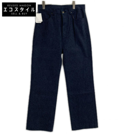 kiivu キフ DENIM STRAIGHT TROUSER - 12.5oz Rainbow Denim +Needles Punch ボトムス
