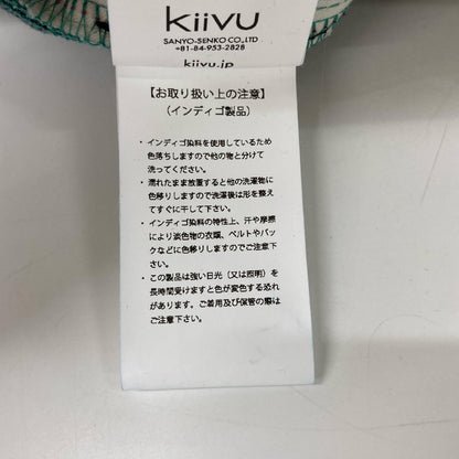kiivu キフ DENIM STRAIGHT TROUSER - 12.5oz Rainbow Denim +Needles Punch ボトムス