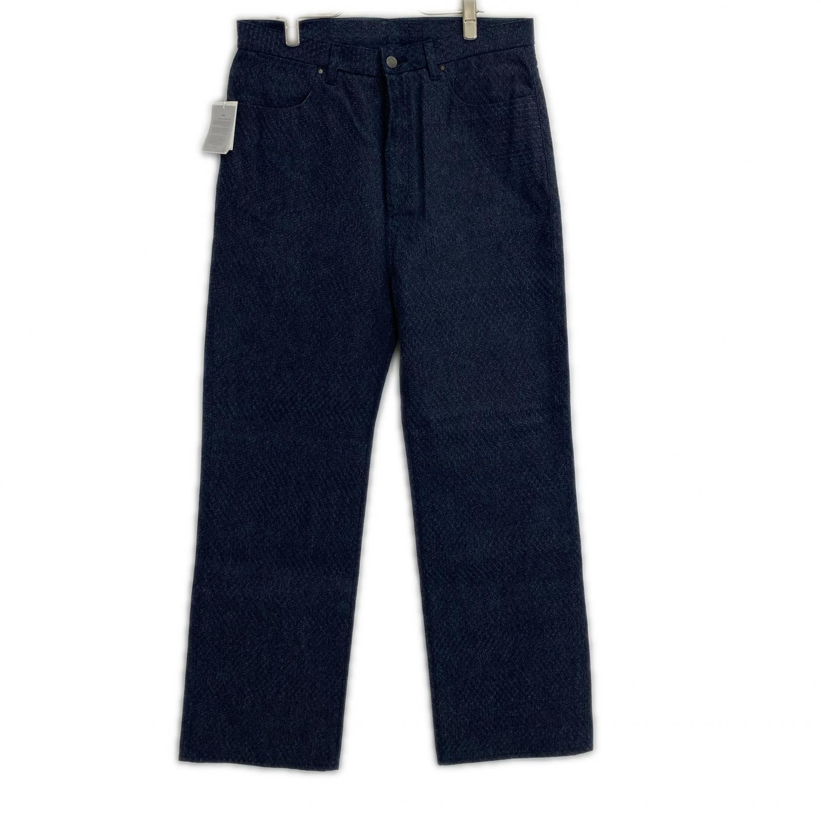 kiivu キフ DENIM STRAIGHT TROUSER - 12.5oz Rainbow Denim +Needles Punch ボトムス