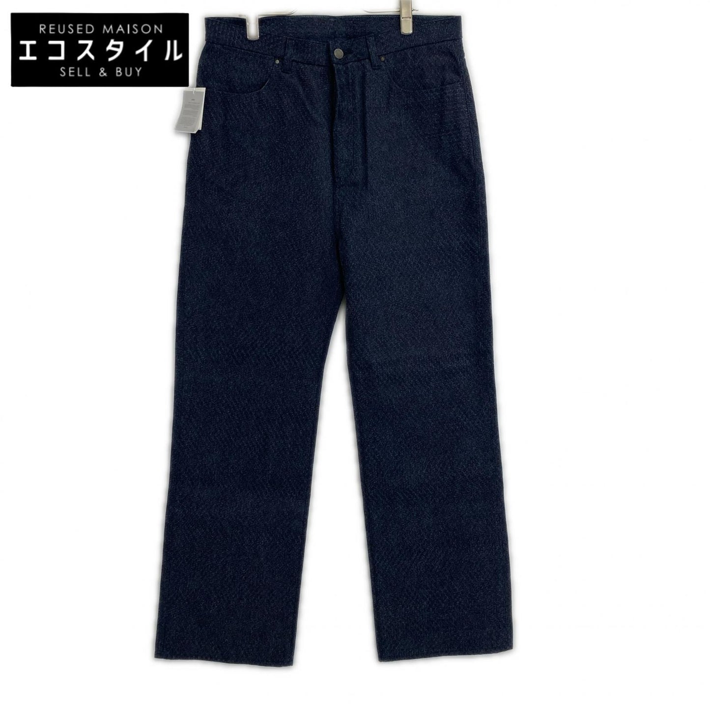 kiivu キフ DENIM STRAIGHT TROUSER - 12.5oz Rainbow Denim +Needles Punch ボトムス