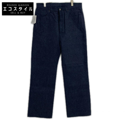 kiivu キフ DENIM STRAIGHT TROUSER - 12.5oz Rainbow Denim +Needles Punch ボトムス
