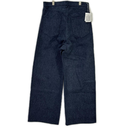 kiivu キフ DENIM CURVY LEG TROUSER - 12.5oz Rainbow Denim +Needles Punch- ボトムス