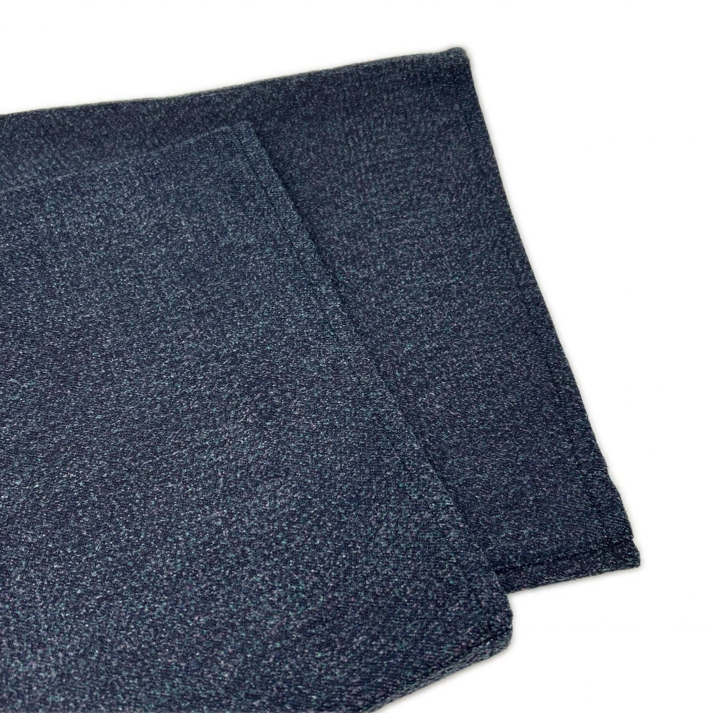 kiivu キフ DENIM CURVY LEG TROUSER - 12.5oz Rainbow Denim +Needles Punch- ボトムス