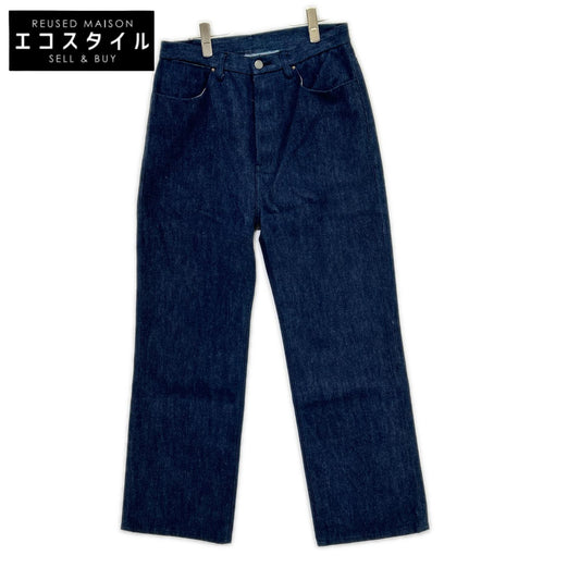 kiivu キフ DENIM STRAIGHT TROUSER- 12.5oz Rainbow Denim + Needle - ボトムス