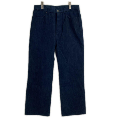 kiivu キフ DENIM STRAIGHT TROUSER- 12.5oz Rainbow Denim + Needle - ボトムス