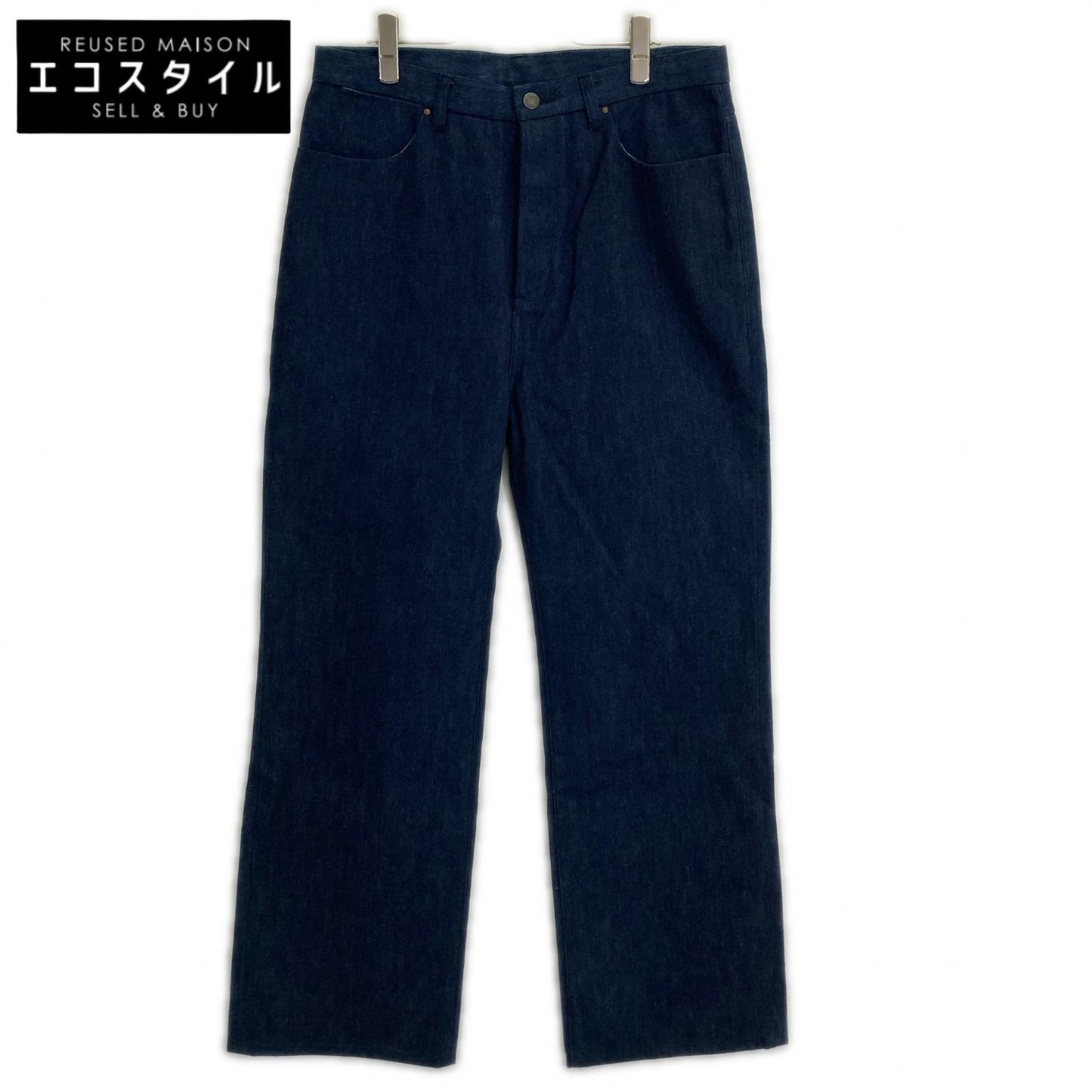 kiivu キフ DENIM STRAIGHT TROUSER- 12.5oz Rainbow Denim + Needle - ボトムス