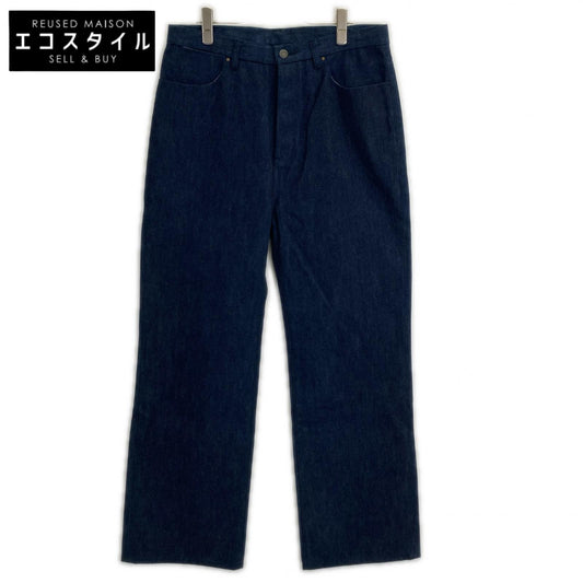 kiivu キフ DENIM STRAIGHT TROUSER- 12.5oz Rainbow Denim + Needle - ボトムス