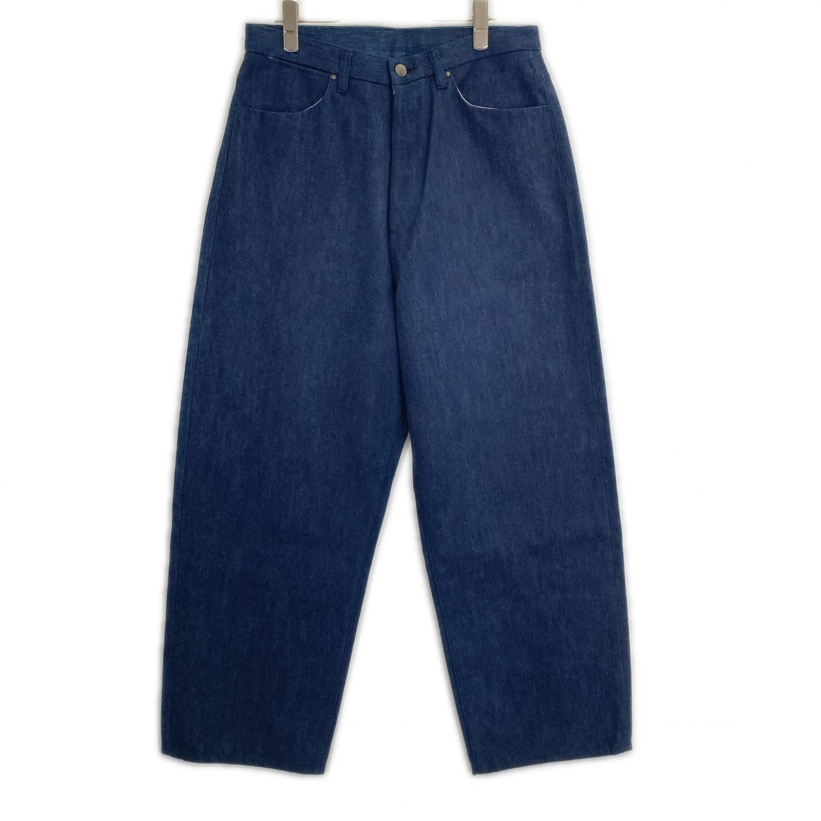 kiivu キフ DENIM WIDE TROUSER - 12.5oz Rainbow Denim + Needle - ボトムス