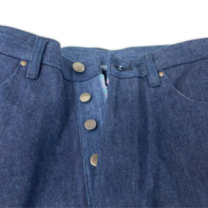 kiivu キフ DENIM WIDE TROUSER - 12.5oz Rainbow Denim + Needle - ボトムス