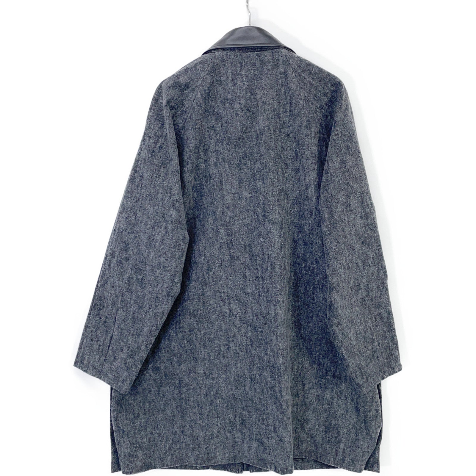 kiivu キフ ブラック×グレー HUNTING JACKET - Color Denim + Needle - ジャケット