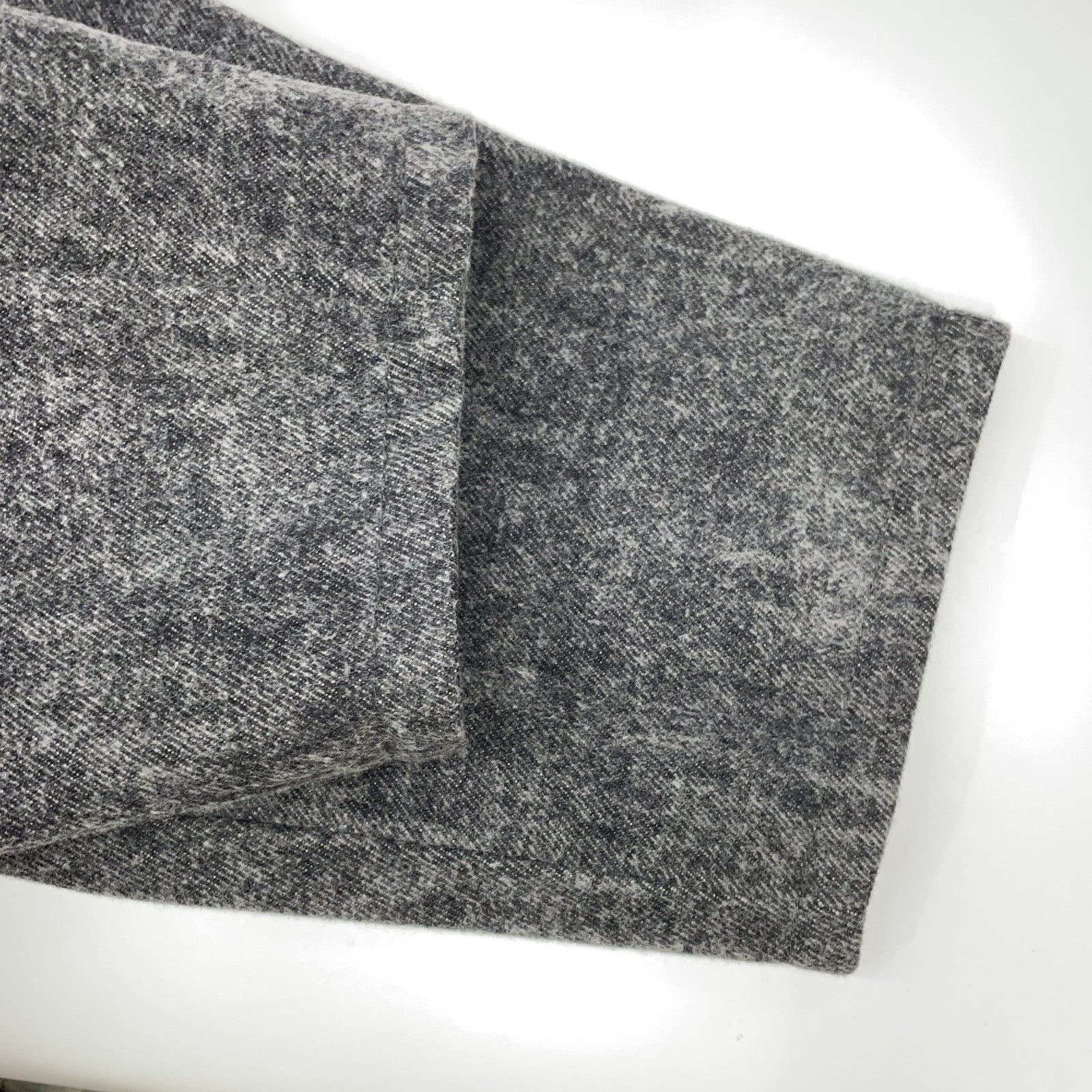 kiivu キフ ブラック×グレー HUNTING JACKET - Color Denim + Needle - ジャケット