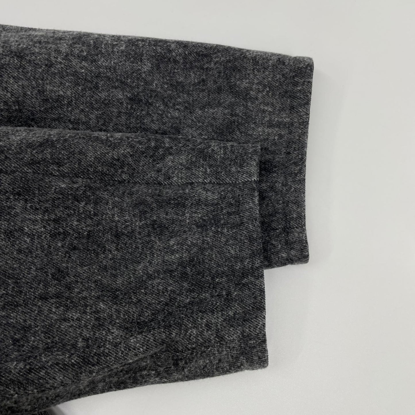 kiivu キフ ブラック×グレー HUNTING JACKET - Color Denim + Needle - ジャケット