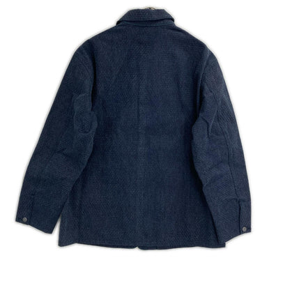 kiivu キフ インディゴ DENIM WORK JACKET - 12.5oz Rainbow Denim +Needles Punch- ジャケット