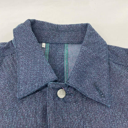 kiivu キフ インディゴ DENIM WORK JACKET - 12.5oz Rainbow Denim +Needles Punch- ジャケット