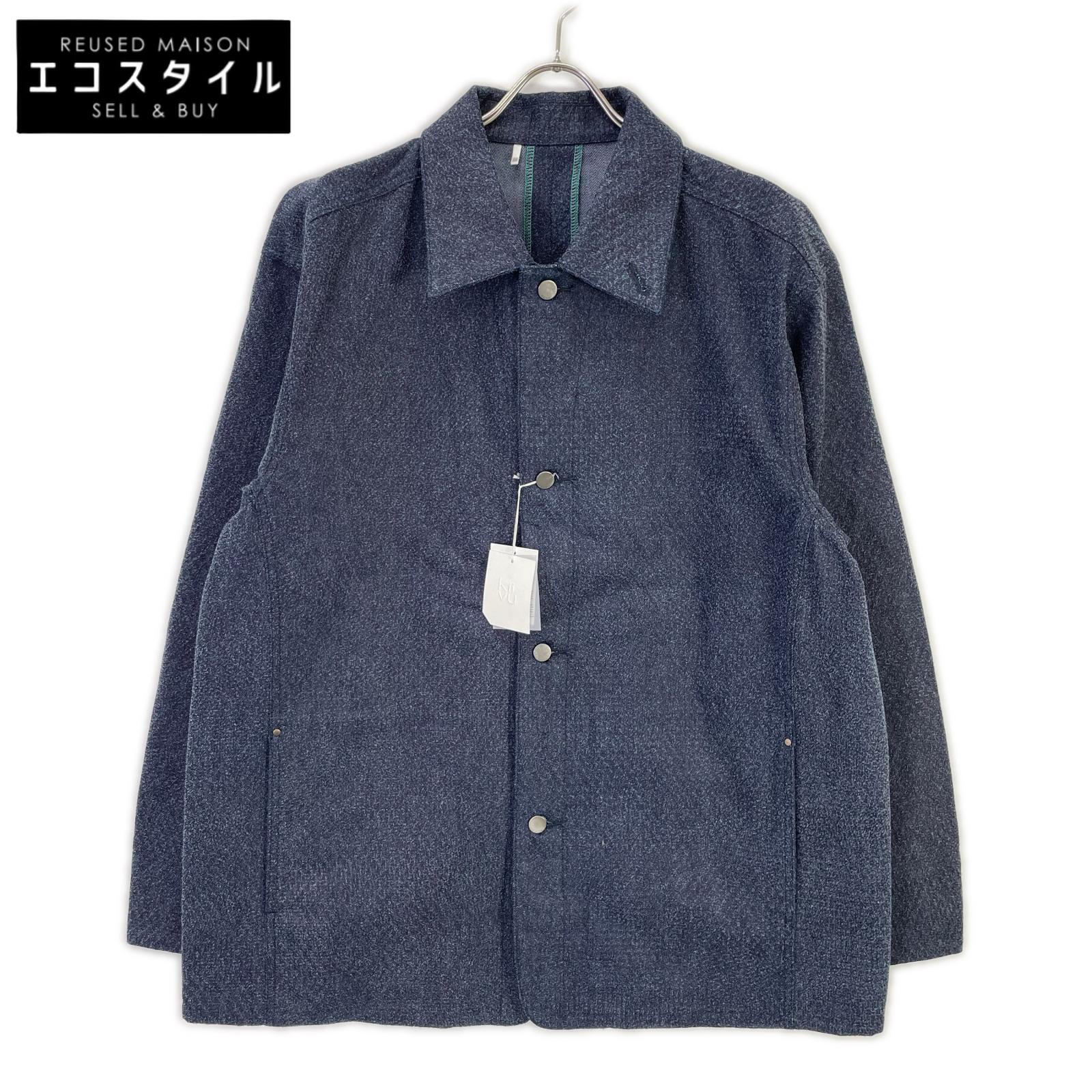 kiivu キフ インディゴ DENIM WORK JACKET - 12.5oz Rainbow Denim +Needles Punch- ジャケット