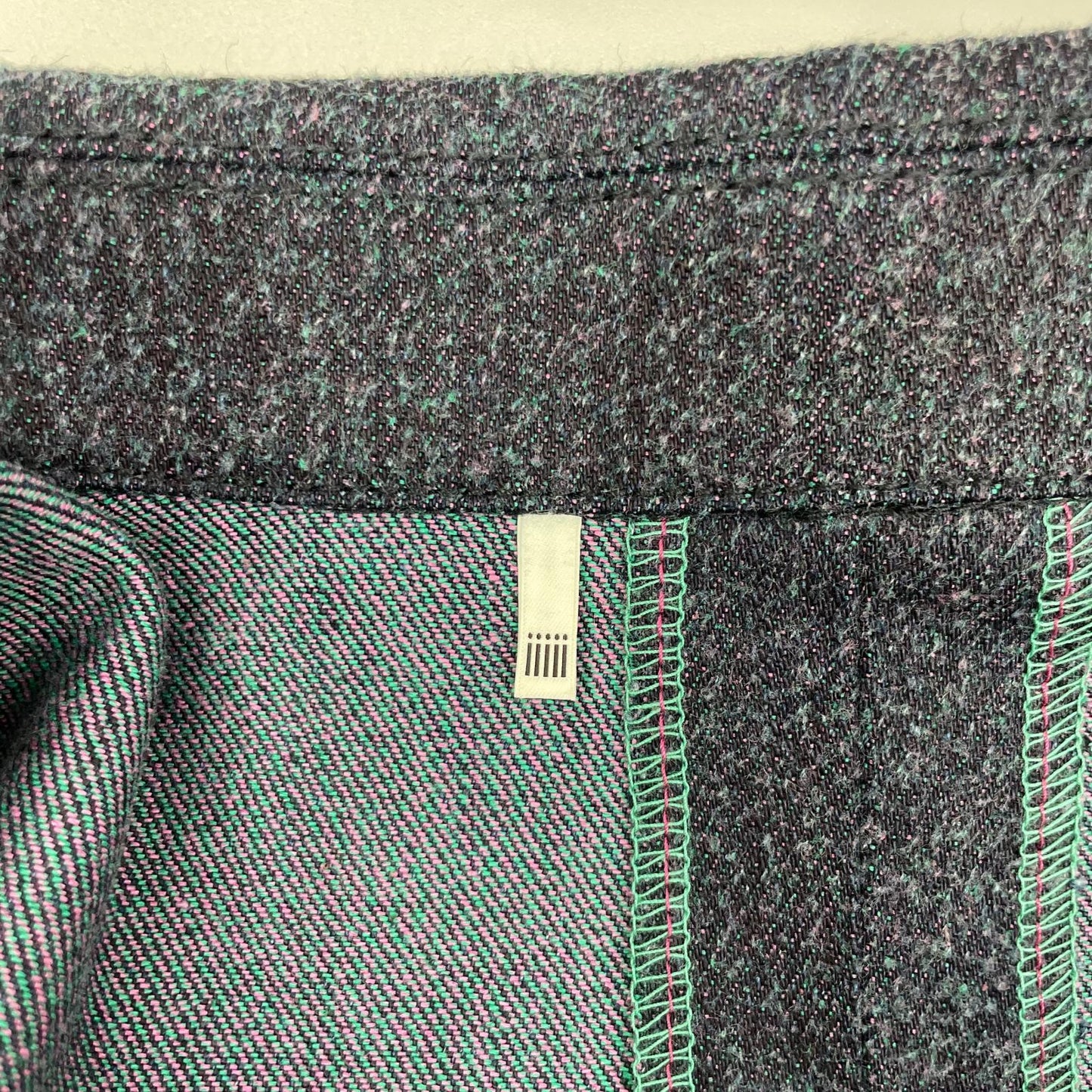 kiivu キフ インディゴ DENIM WORK JACKET - 12.5oz Rainbow Denim +Needles Punch- ジャケット