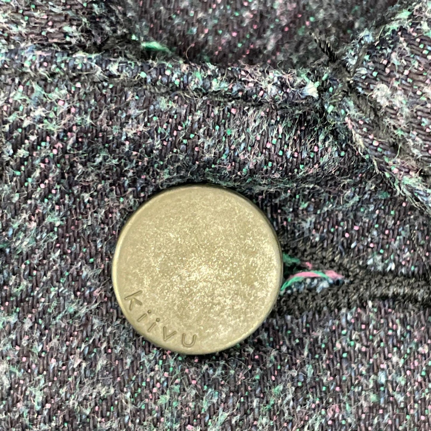 kiivu キフ インディゴ DENIM WORK JACKET - 12.5oz Rainbow Denim +Needles Punch- ジャケット