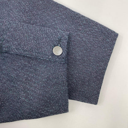 kiivu キフ インディゴ DENIM WORK JACKET - 12.5oz Rainbow Denim +Needles Punch- ジャケット