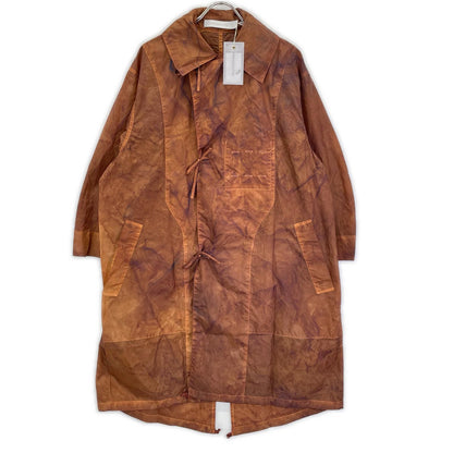 ASEEDONCLOUD アシードンクラウド 25SS 251102 ブラウン リサイクルナイロンタフタ 染め加工 assimilate plants coat コート