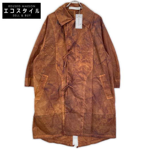 ASEEDONCLOUD アシードンクラウド 25SS 251102 ブラウン リサイクルナイロンタフタ 染め加工 assimilate plants coat コート