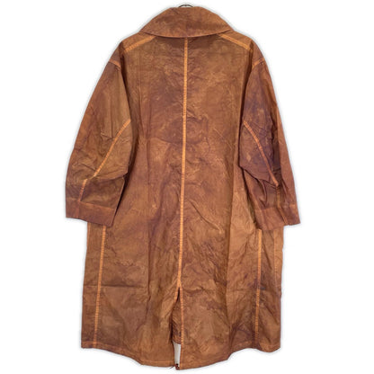 ASEEDONCLOUD アシードンクラウド 25SS 251102 ブラウン リサイクルナイロンタフタ 染め加工 assimilate plants coat コート