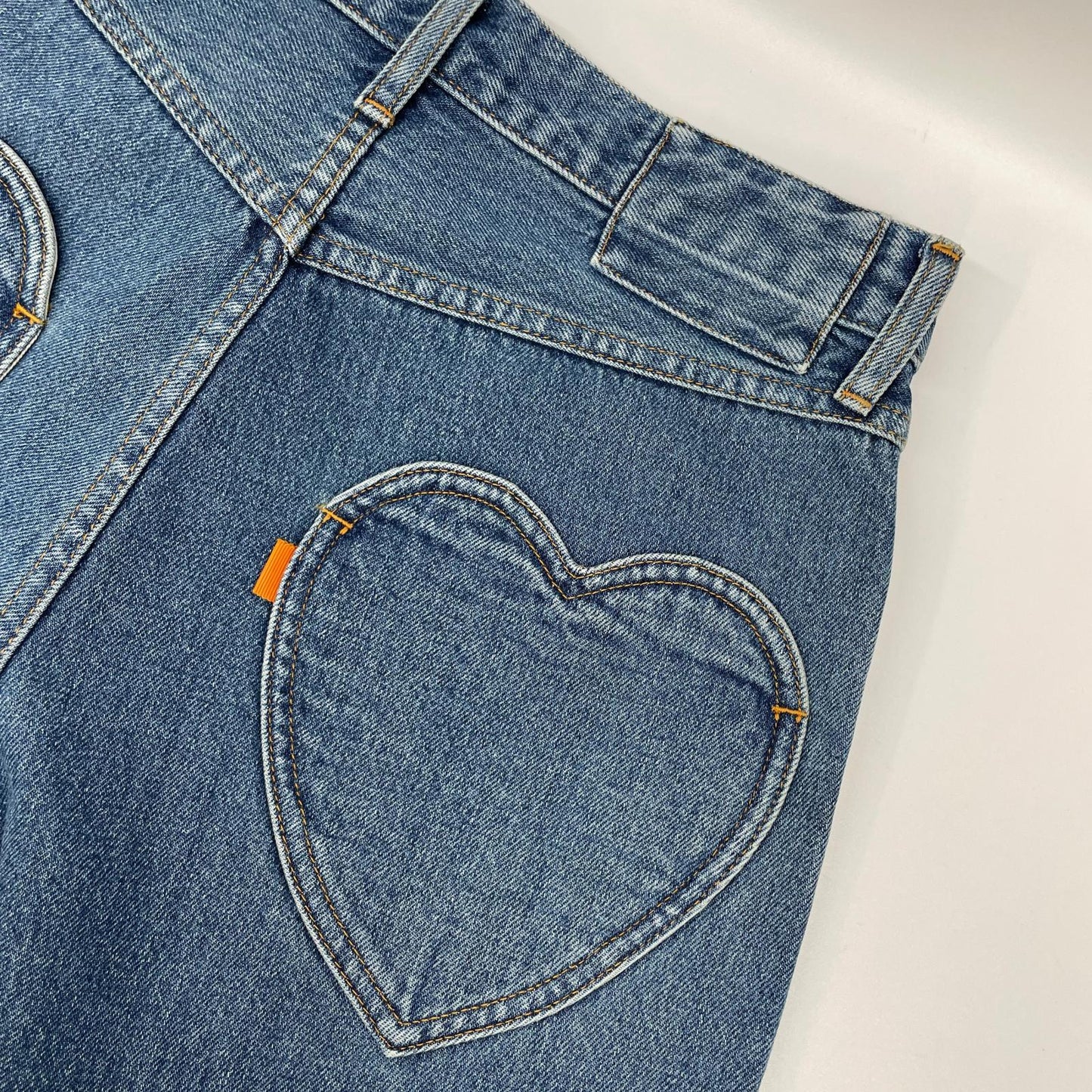 RICE NINE TEN ライスナインテン インディゴ BOOT CUT SIDE ZIP JEANS フレアデニムパンツ ボトムス