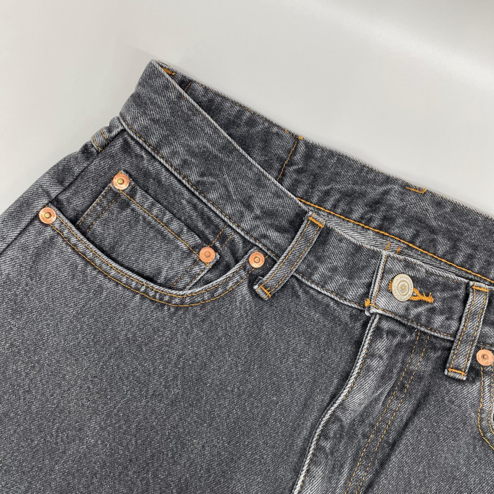 RICE NINE TEN ライスナインテン ブラック BOOT CUT SIDE ZIP JEANS フレアデニムパンツ ボトムス