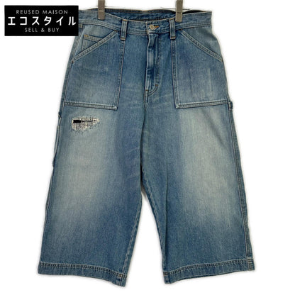RICE NINE TEN ライスナインテン インディゴ THREE QUARTER PAINTER JEANS クロップドバギーパンツ ボトムス