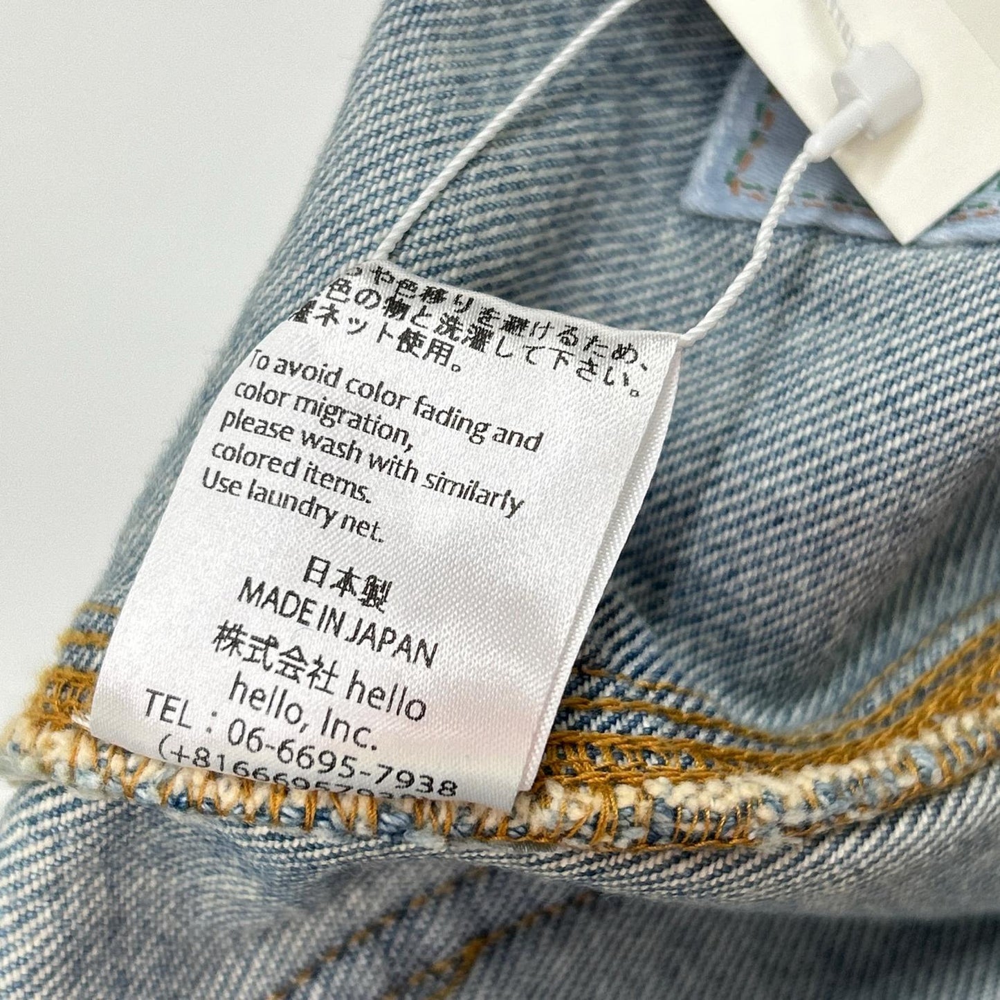 RICE NINE TEN ライスナインテン インディゴ THREE QUARTER PAINTER JEANS クロップドバギーパンツ ボトムス