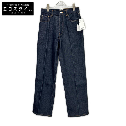 BISOWN ビソウン 24SS 24SS-BIS-PT01R インディゴ センタープレスリジットデニムパンツ ボトムス