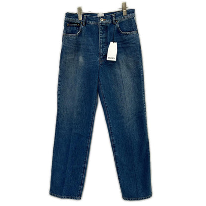 BISOWN ビソウン 24AW 24AW-BIS-PT32 インディゴ センタープレス ブリーチデニムパンツ ボトムス