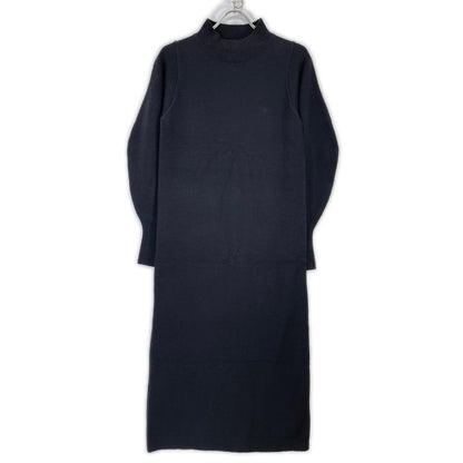 RIM.ARK Black Setting Knit Dress with Bustier One-Piece