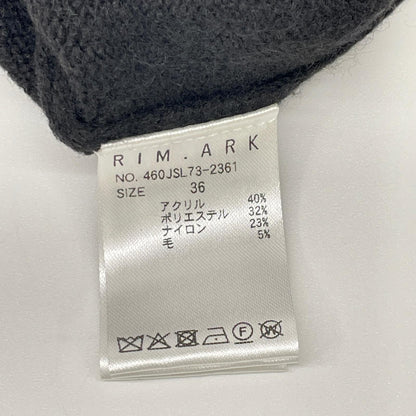RIM.ARK Black Setting Knit Dress with Bustier One-Piece