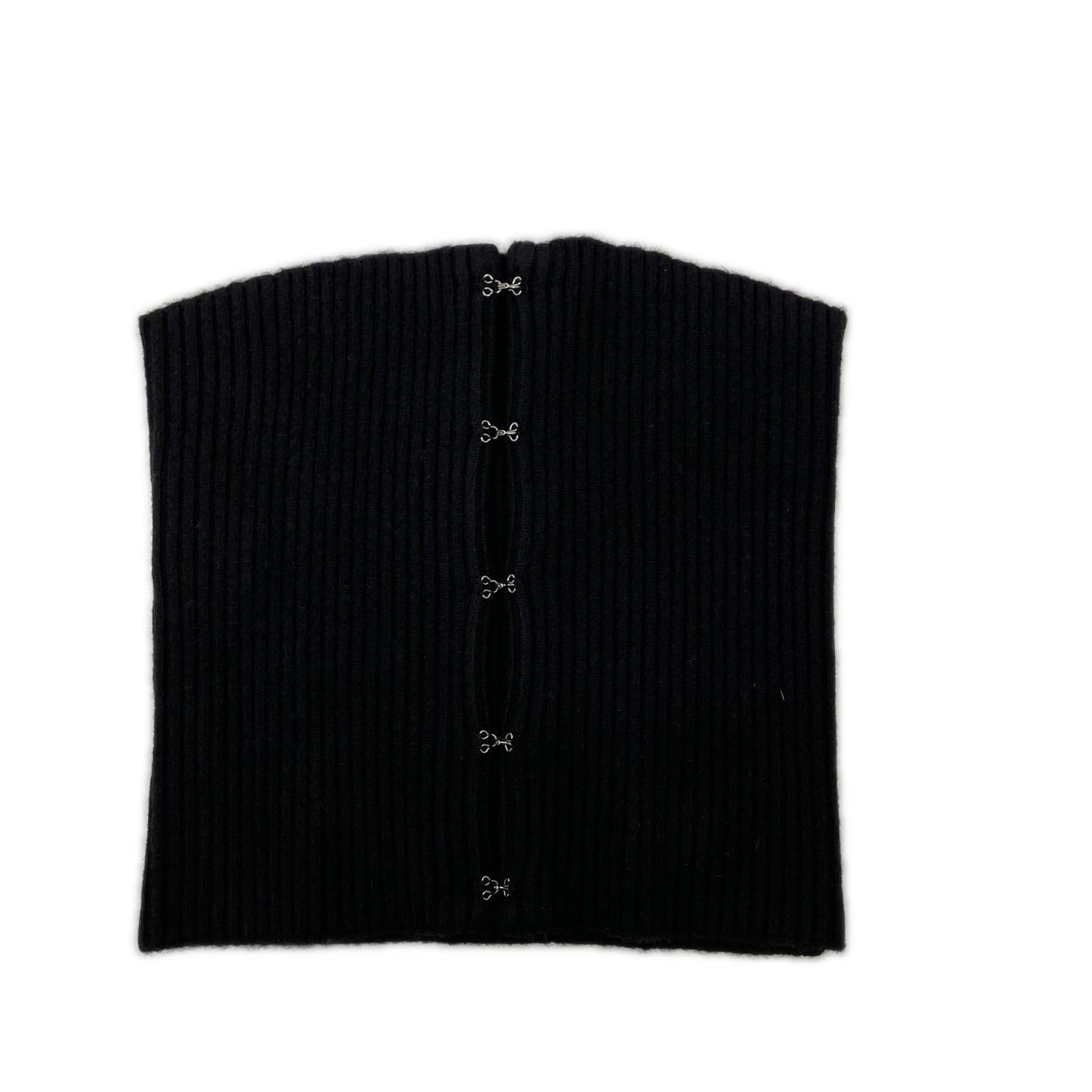 RIM.ARK Black Setting Knit Dress with Bustier One-Piece