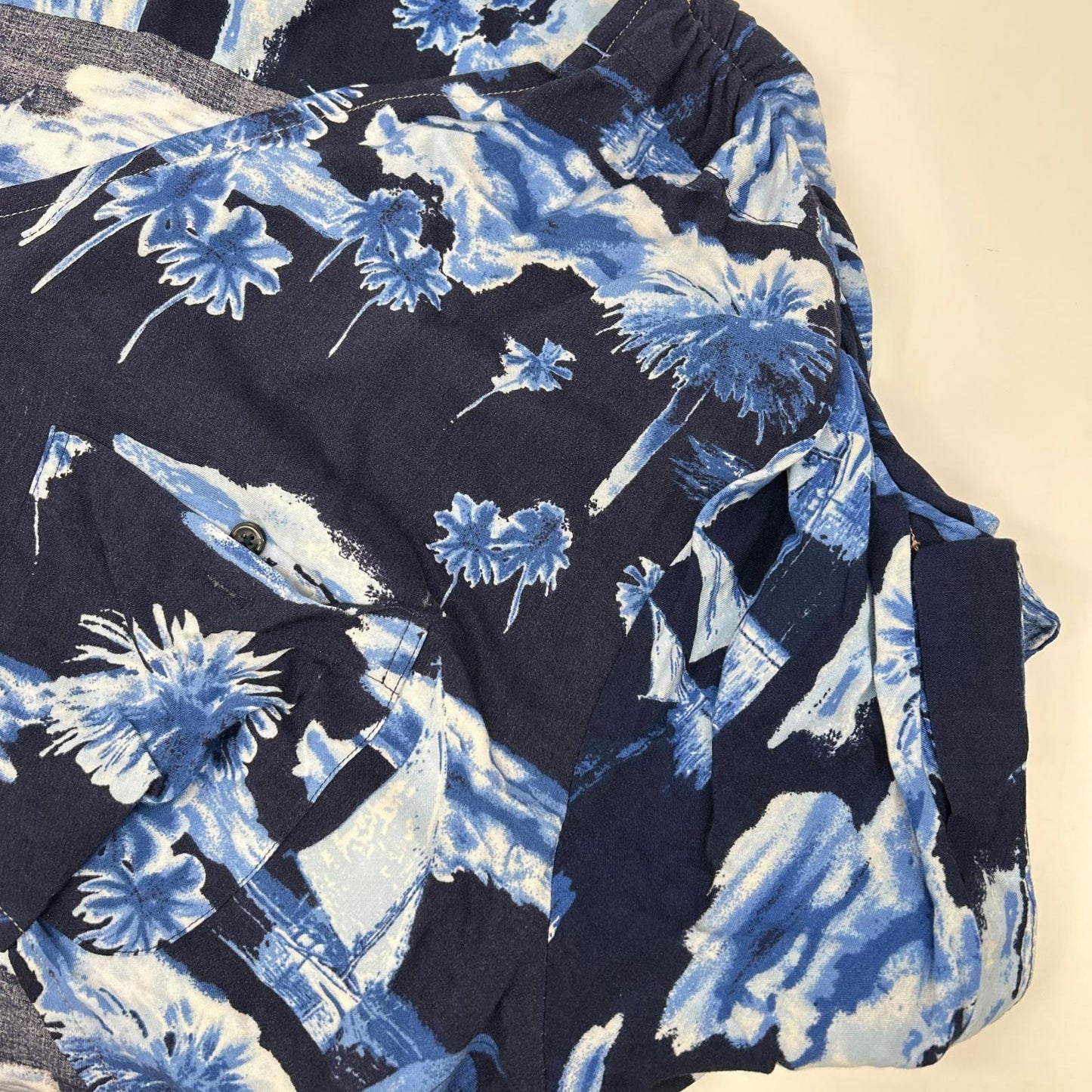 77circa ナナナナサーカ cc20SS-26 ネイビーブルー circa make triangle open aloha top トップス