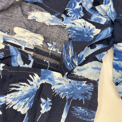 77circa ナナナナサーカ cc20SS-26 ネイビーブルー circa make triangle open aloha top トップス