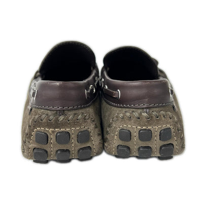 LOUIS VUITTON Louis Vuitton Arizona Line suede driving shoes