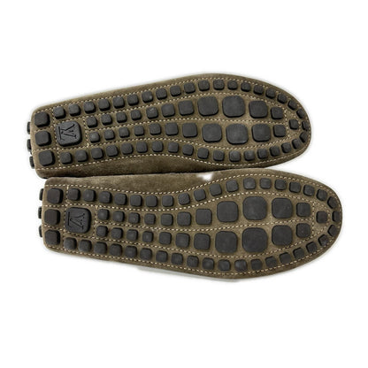 LOUIS VUITTON Louis Vuitton Arizona Line suede driving shoes