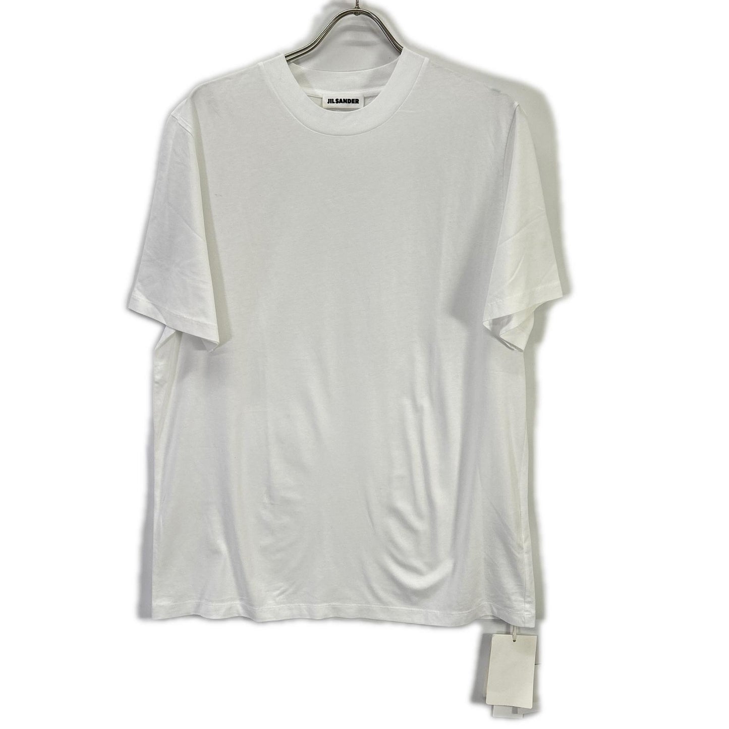 JILSANDER ジルサンダー ホワイト コットン クルーネック Tシャツ トップス
