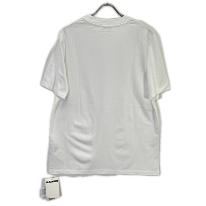 JILSANDER ジルサンダー ホワイト コットン クルーネック Tシャツ トップス