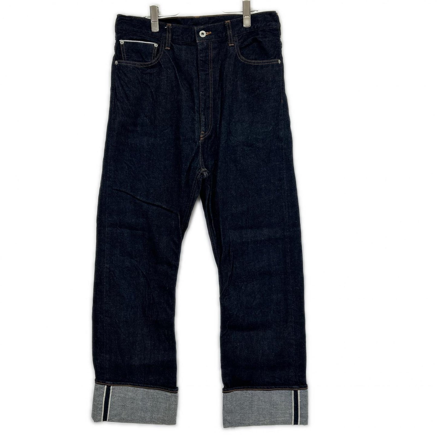 UNITED ARROWS & SONS ユナイテッドアローズアンドサンズ インディゴ コットン セルビッジ デニム パンツ ボトムス